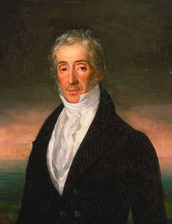 Portrait of Joseph Sauvinet by Jean Joseph Vaudechamp